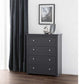 Radley 4 Drawer Chest - Anthracite
