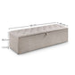 Ravello Blanket Box Mink Chenille