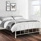 Rebecca 150cm King Bed - Stone White