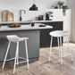 Set Of 2 Renzo Bar Stool White
