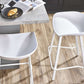 Set Of 2 Renzo Bar Stool White