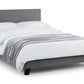 Rialto 120cm Small Double Bed  Light Grey