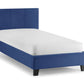 Rialto 90cm Single Bed  Dark Blue
