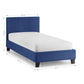 Rialto 90cm Single Bed  Dark Blue