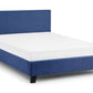 Rialto 150cm King Bed  Dark Blue