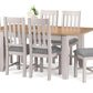 Richmond Extending Dining Table - Elephant Grey/Pale Oak