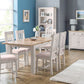 Richmond Extending Dining Table - Elephant Grey/Pale Oak