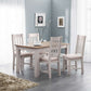 Richmond Extending Dining Table - Elephant Grey/Pale Oak