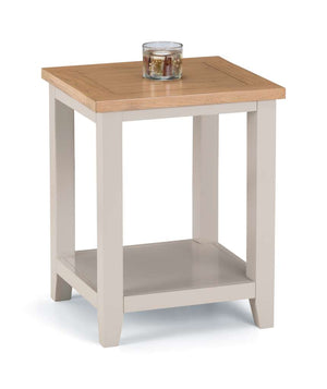 Richmond Lamp Table Ass - Elephant Grey/Pale Oak