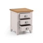 Richmond 3 Drawer Bedside