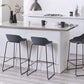 Set Of 2 Rocco Stools - Dark Grey