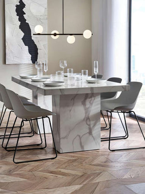 Rome Dining Table - White