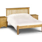 Barcelona Pine Low Footend 150cm King Bed
