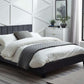 Rosa Grey Velvet Upholstered 150cm King Bed