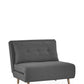 Rowan Single Sofabed - Mid Grey
