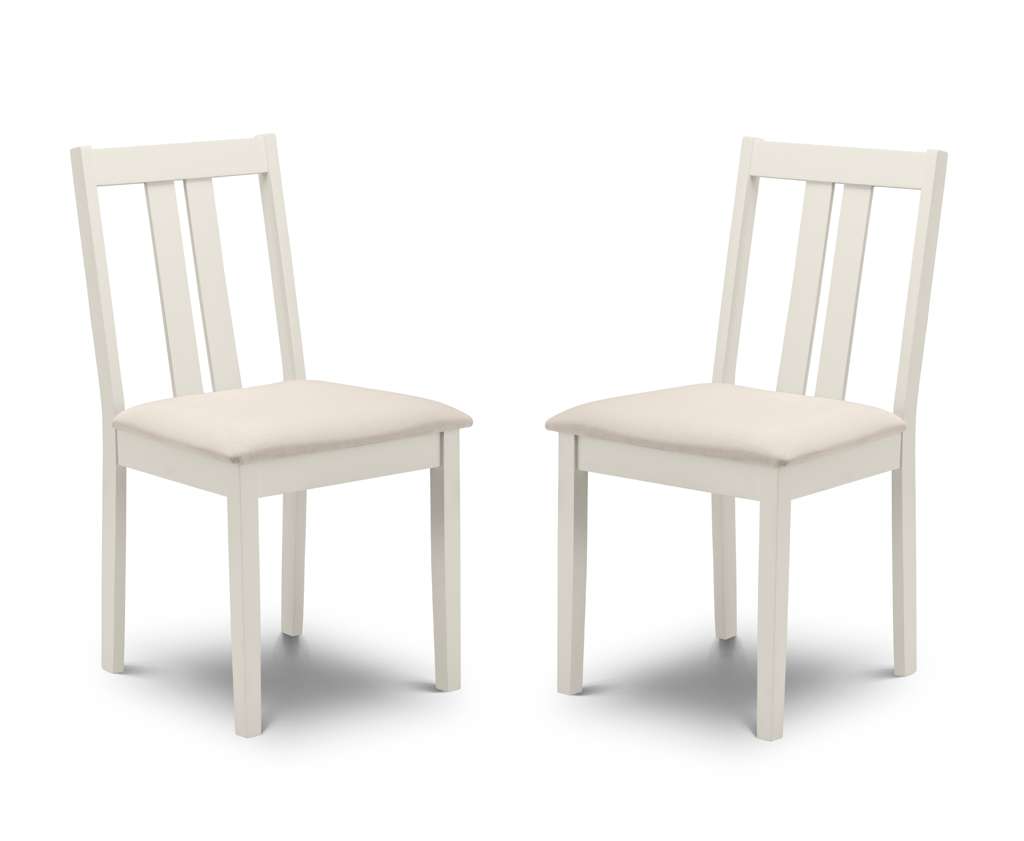 Set Of 2 Rufford Ivory Chairs