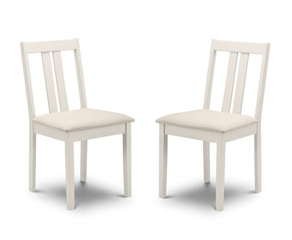 Set Of 2 Rufford Ivory Chairs