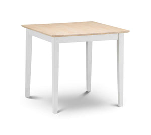 Rufford 2-Tone Dining Table Ivory/Natural