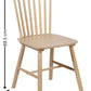 Set of 2 Sakura Oak Dining Chairs