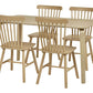 Set of 2 Sakura Oak Dining Chairs