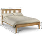 Salerno 135cm Double Bed - Oak