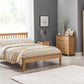 Salerno 150cm King Bed - Oak