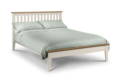 Salerno 135cm Double Bed - Two Tone
