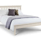 Salerno 150cm King Bed - Ivory