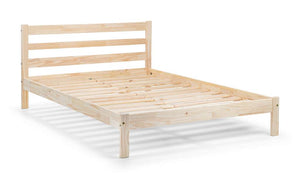 Sami 135cm Double Bed - Unfinished Pine