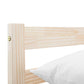Sami 135cm Double Bed - Unfinished Pine