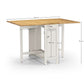 Savoy Dining Set - White/Natural