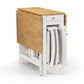 Savoy Dining Set - White/Natural