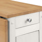 Savoy Dining Set - White/Natural