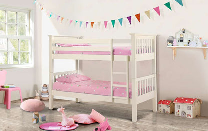 Barcelona Bunk White