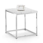 Scala White Marble Top Lamp Table