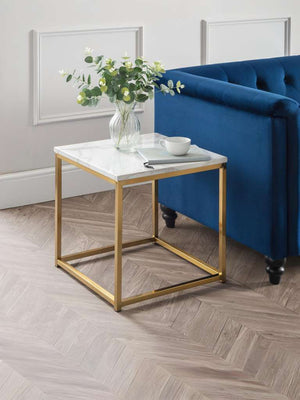Scala Lamp Table - Gold