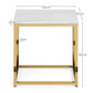 Scala Lamp Table - Gold