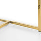 Scala Dining Table - Gold