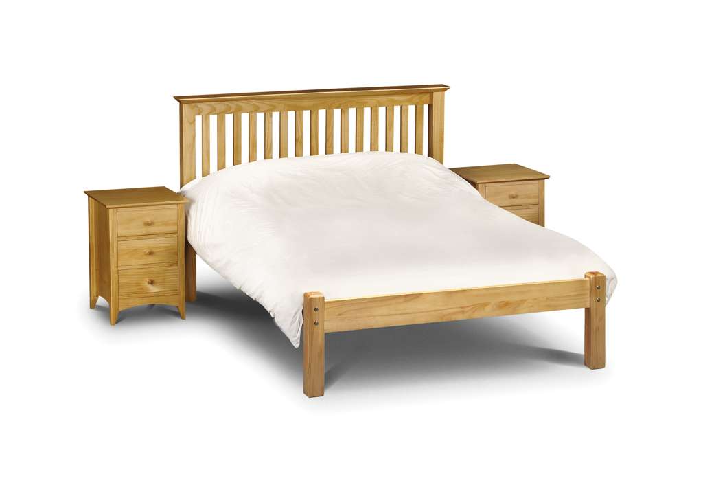 Barcelona Pine Low Footend 120cm Small Double Bed