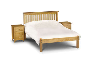 Barcelona Pine Low Footend 120cm Small Double Bed