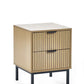 Sia 2 Drawer Bedside