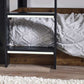 Solomon Bunk Bed -  Rustic And Black