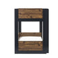 Solomon Bunk Bed -  Rustic And Black