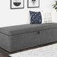 Sorrento Blanket Box Slate Linen