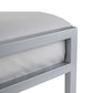 Soto Metal Bed 90cm - Silver
