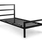 Soto Metal Bed 90cm - Satin Black