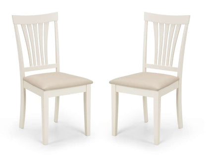 Set Of 2 Stanmore Ivory Chairs