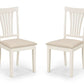 Set Of 2 Stanmore Ivory Chairs