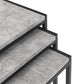 Staten Concrete Nest Of 3 Tables