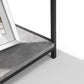 Staten Tall Concrete Bookcase